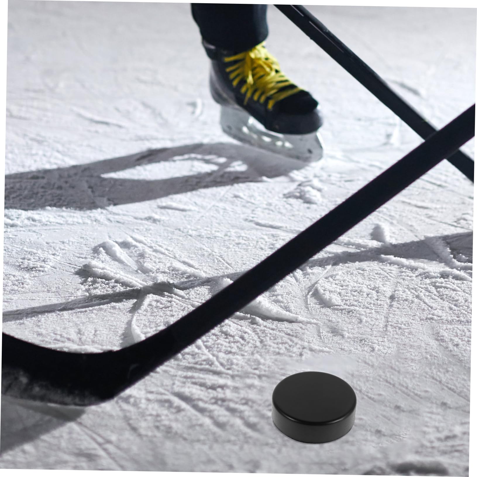 Toddmomy 20pièces Palets De Hockey Noir pour Entraînement Et Pratique Lot Rechange pour Hockey sur Glace Et Terrain