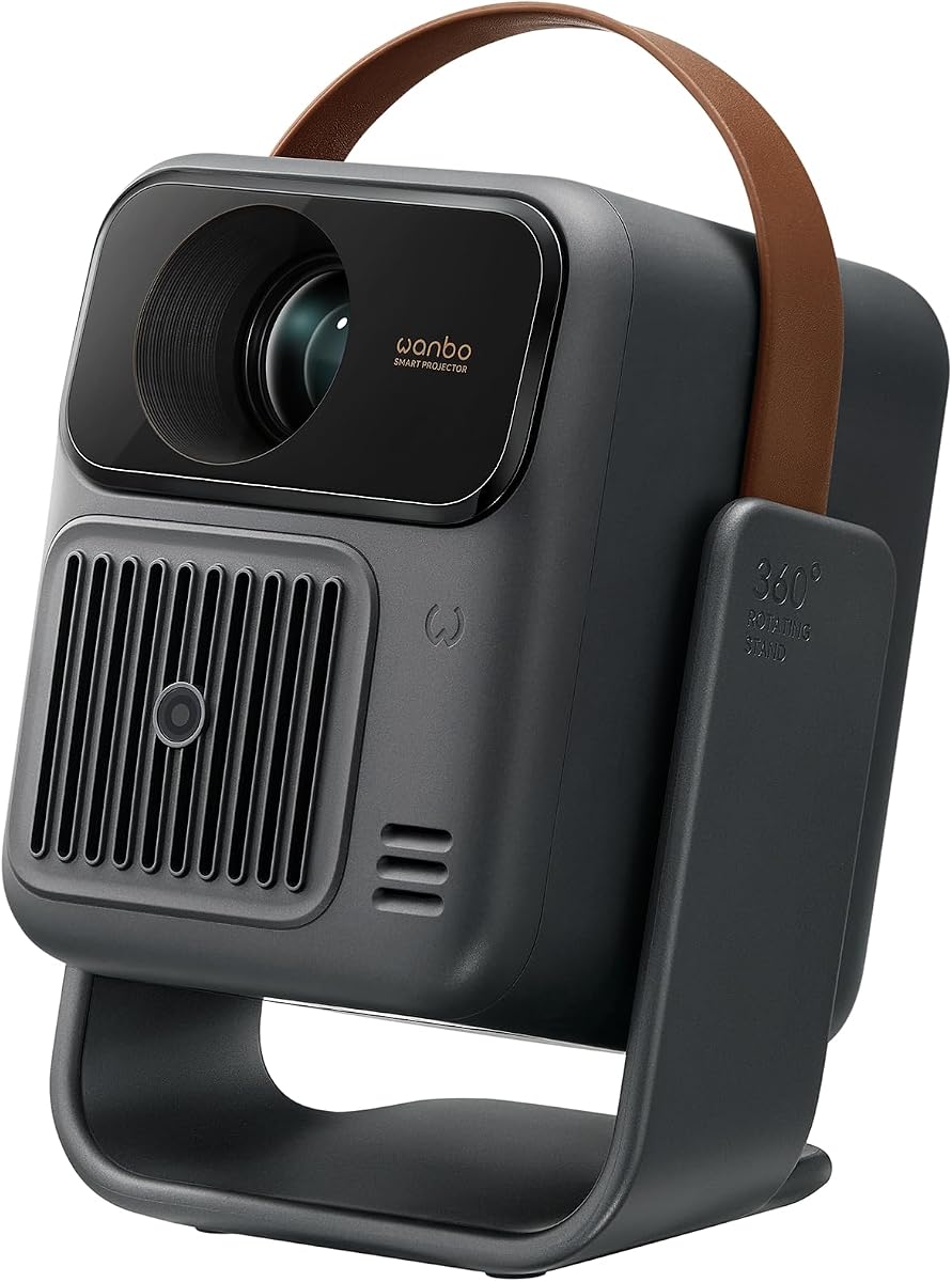 Proyector portátil para exteriores ToGo Pro, batería ultralarga de 3,5 horas | Google TV 14, proyector inteligente nativo 1080P, 32 GB, motor óptico completamente sellado, enfoque en tiempo real, para camping, interior y hogar