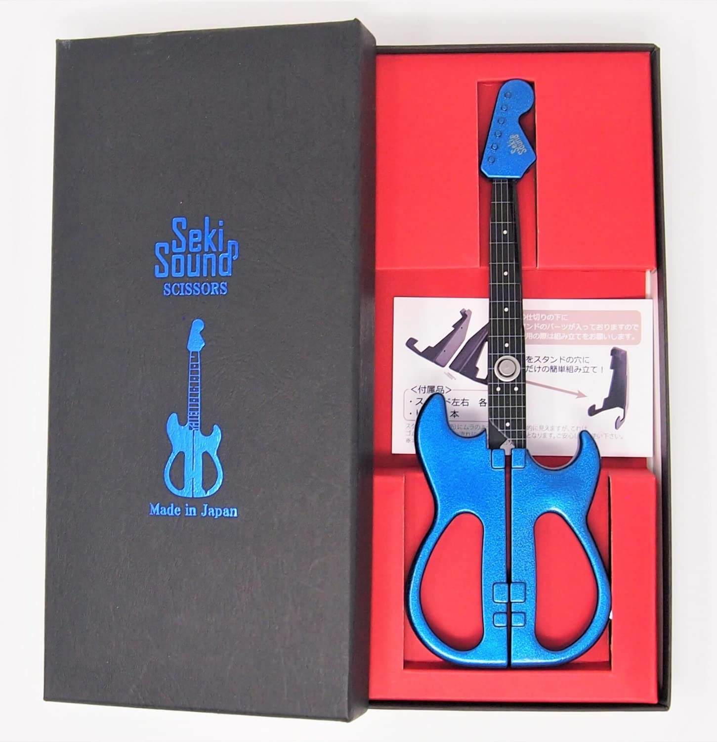 Amazon.com: Nikken Cutlery Guitar Scissors SekiSound Metallic Blue