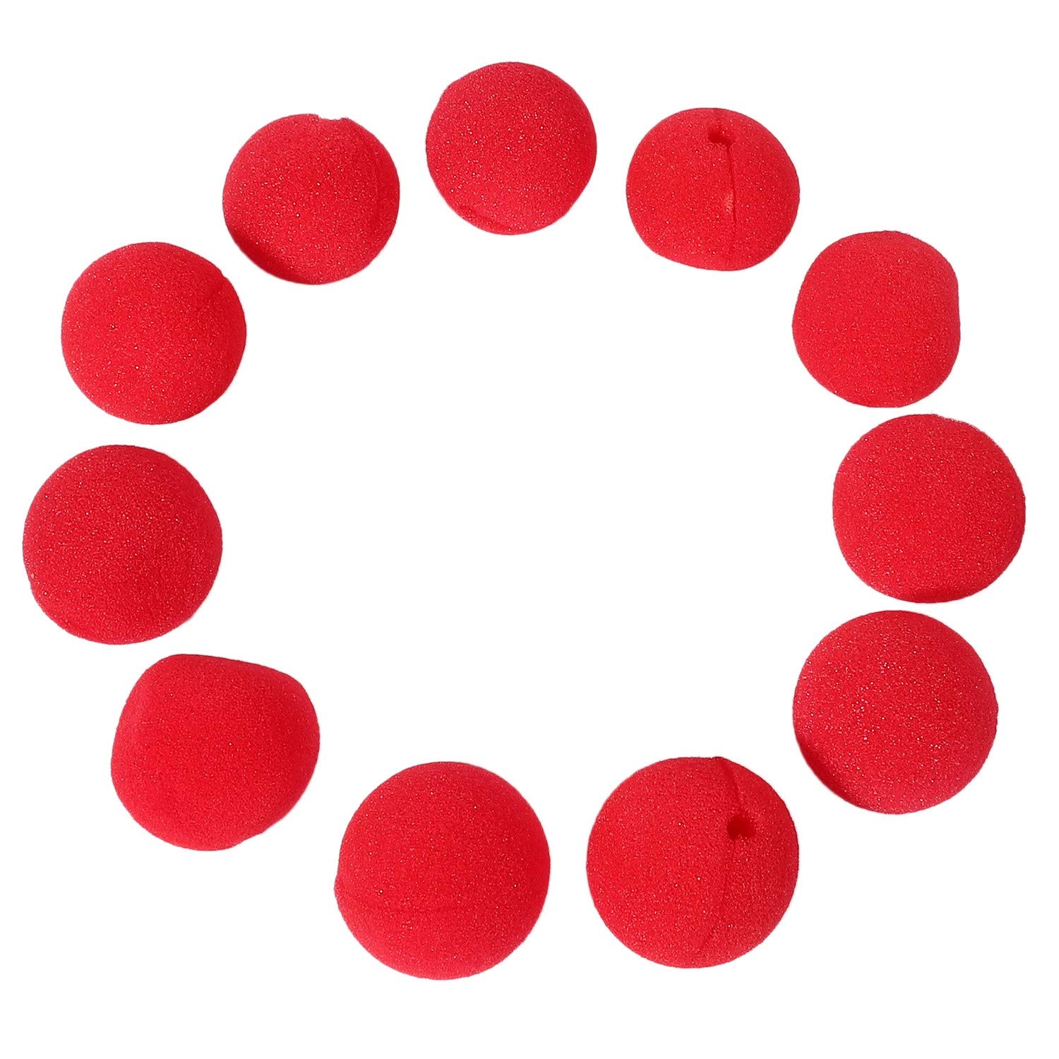 10 Nasi Da Clown In Spugna | Per Feste E Costumi | Accessori Divertenti E Colorati - Foto 2