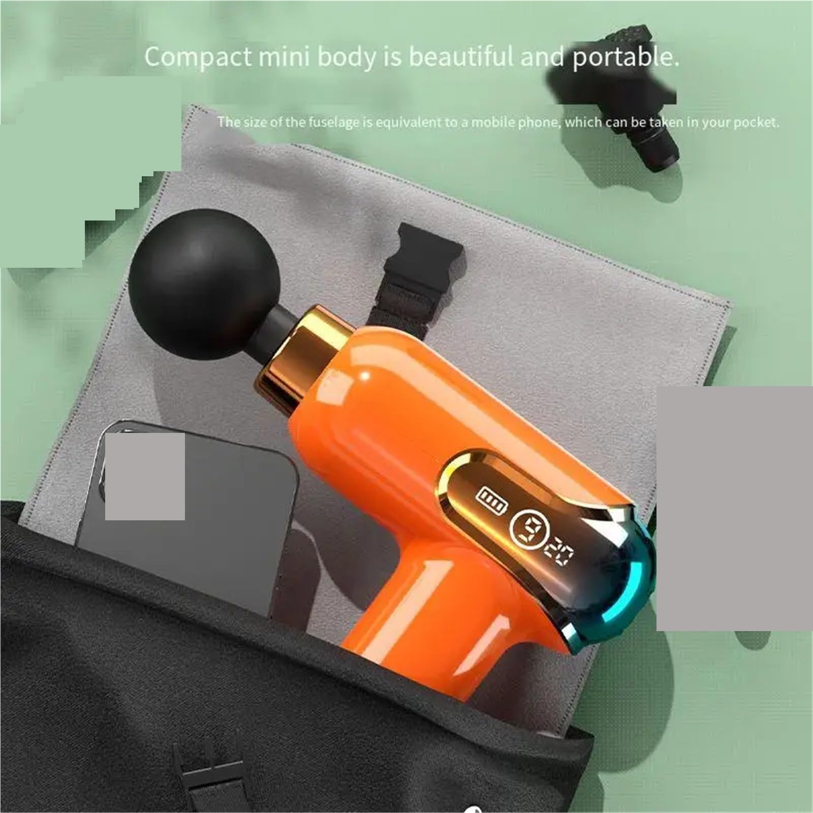 Pistolet do Masażu, Mini Pistolet Do Masażu Przenośny Masażer Mięśni dla rozluźnienia mięśni