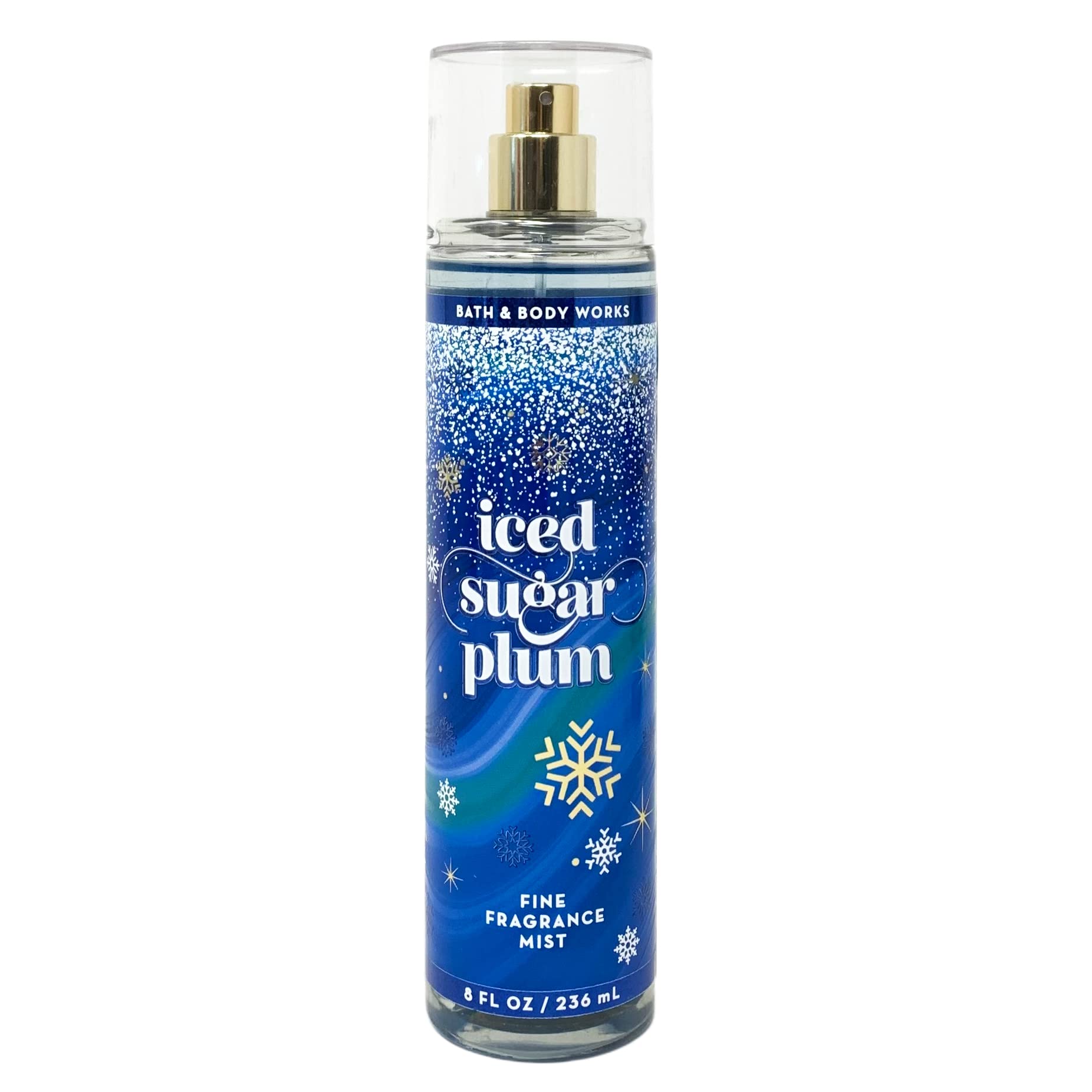 Bath & Body Works Iced Sugar Plum Trio Gift Set - Fragrance Mist - Body Lotion - Shower Gel
