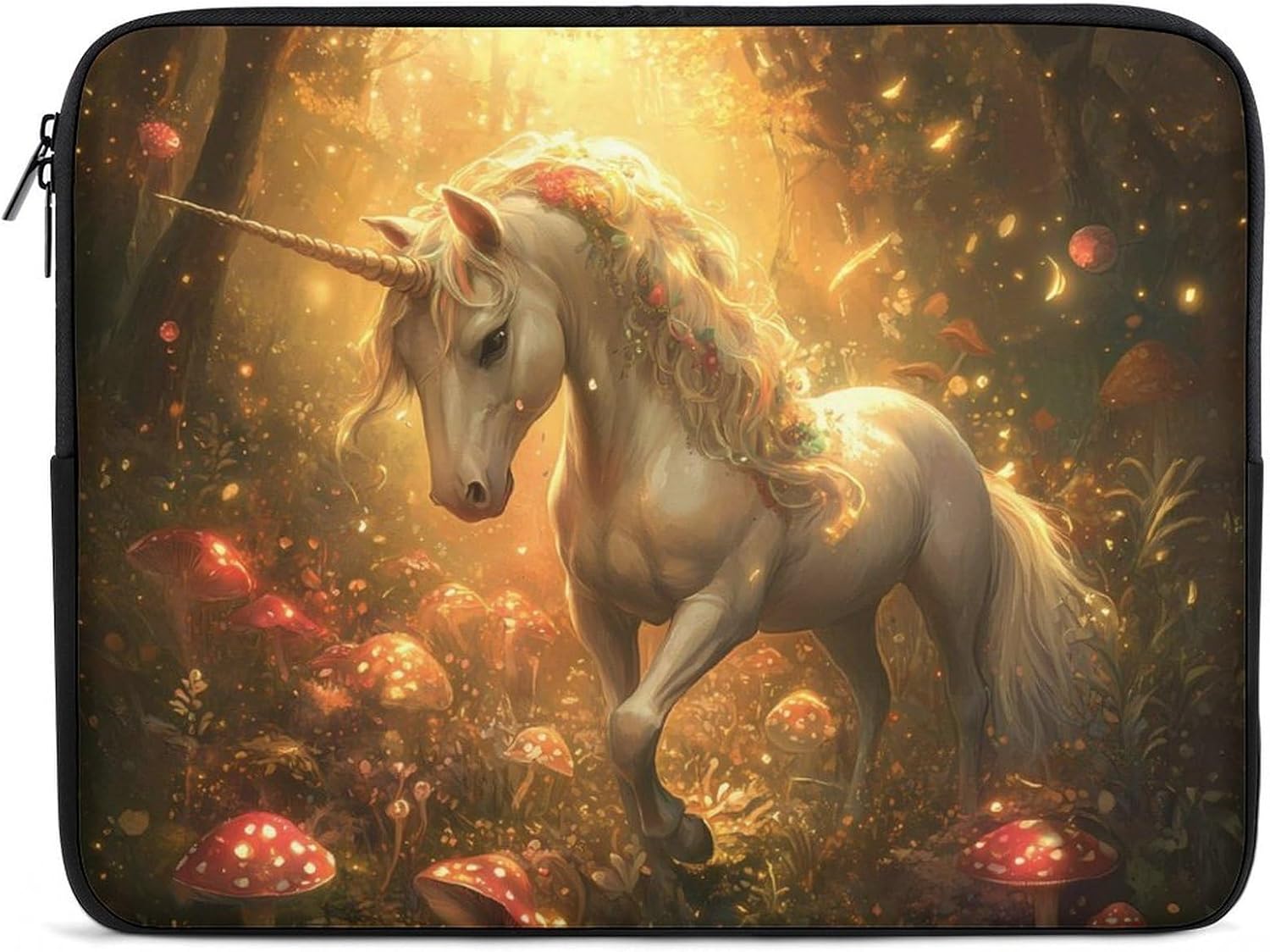 Fantasy Fairy Unicorm Laptop Case Sleeve Computer Tablet Bag