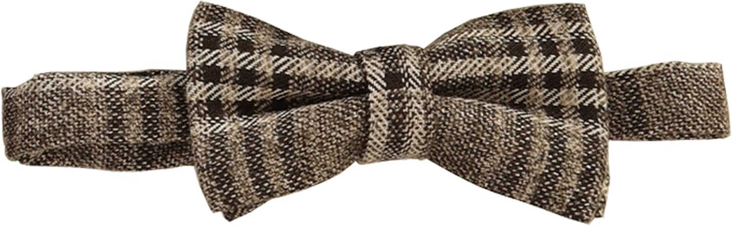 Gioberti Kids and Boys 3pc Tweed Vest with Matching Cap and Bow Tie