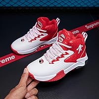 Vista 3 de Ucilxi Nuevos zapatos de baloncesto de moda antideslizantes resistentes al desgaste para niños