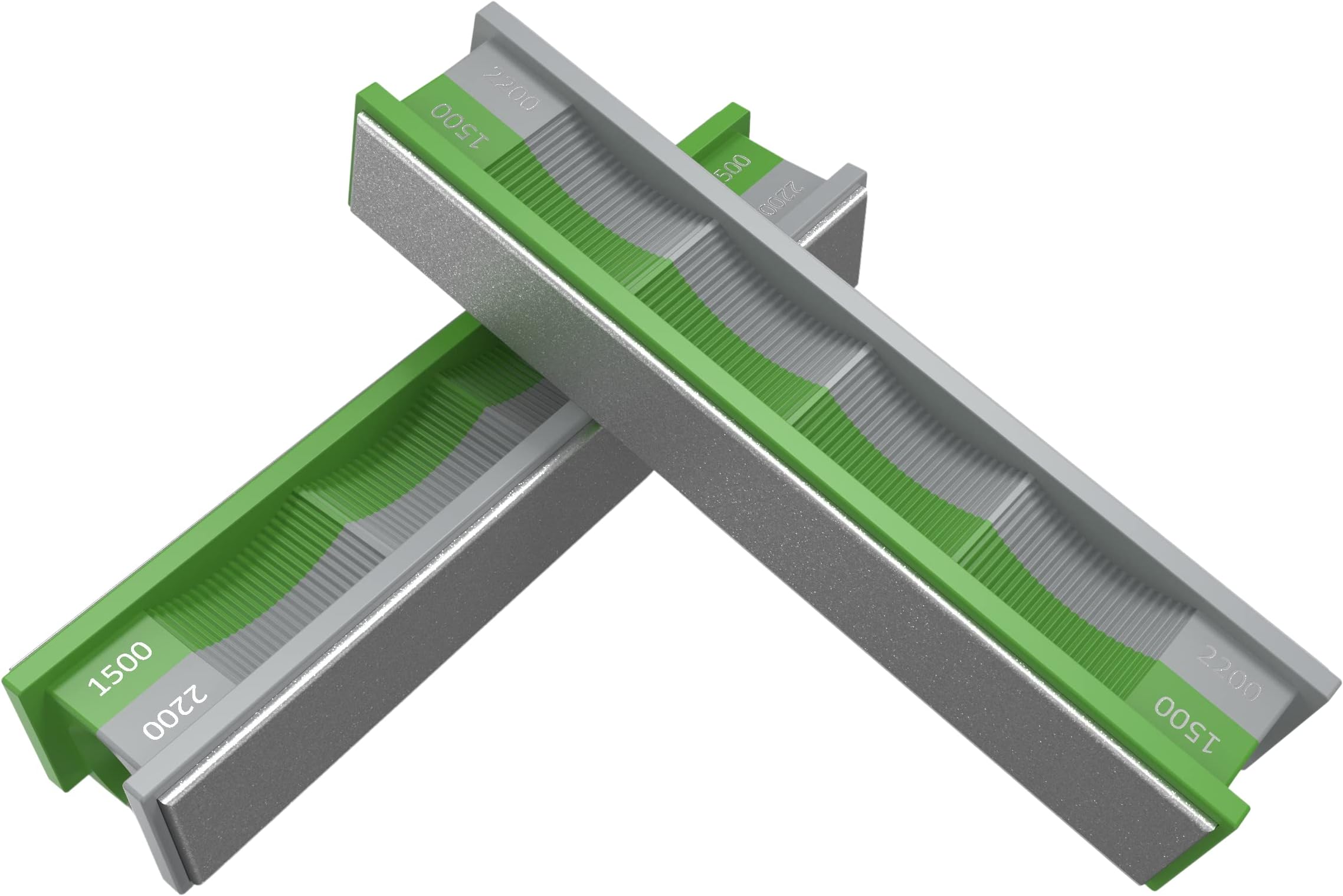 Precision Knife Sharpener - Diamond Stones Pack - 1500/2200 Grit (2 stones of each grit included)