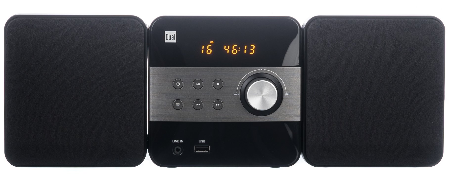 DUAL Stereoanlage ML 12 mit CD - USB - MP3 - Radio - AUX-In - UKW