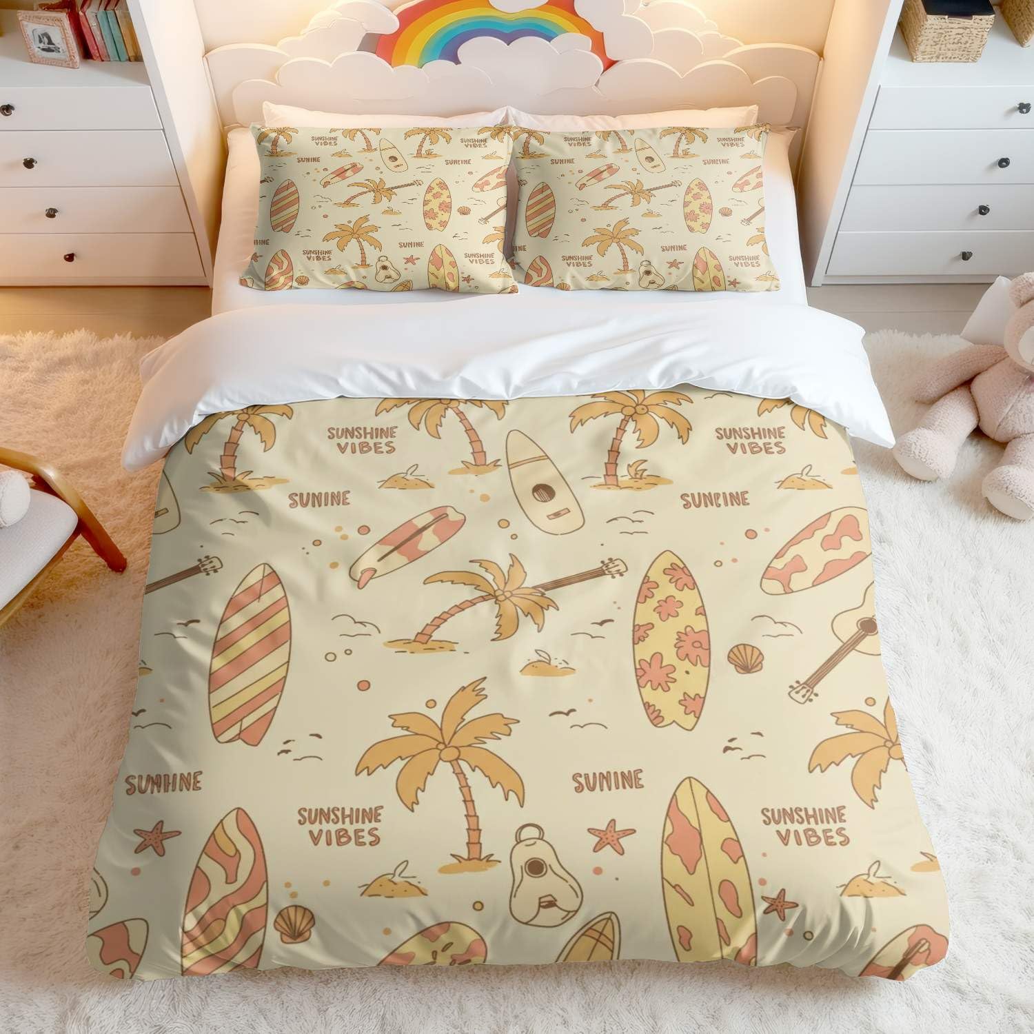 Housse de couette d'été King size légère contre la chaleur nocturne