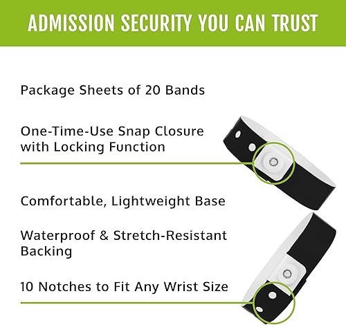 Vista 33 de 500 Aqua - Pulseras de plástico Wristco Aguamarina