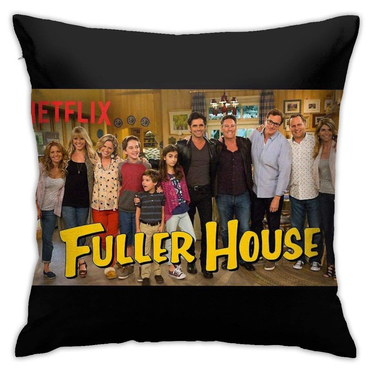 Fuller House Cast Merch Square(45cmx45cm) Pillowcase Home Bed Room Interior Decoration