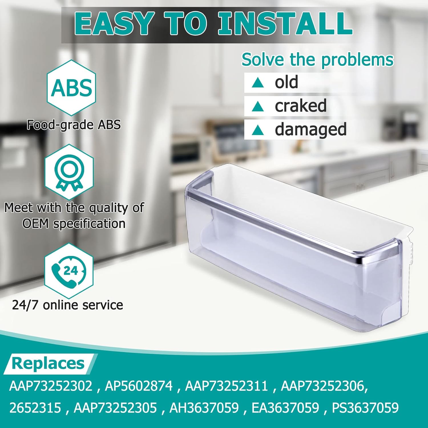 LG Refrigerator Door Bin Replacement