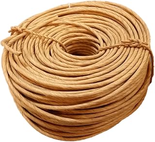 Fibre Rush 5/32 (350 Feet) Kraft Brown in a 2 Pound Coil - Fiber Rush Ladderback Chairs Seating Material (5/32)