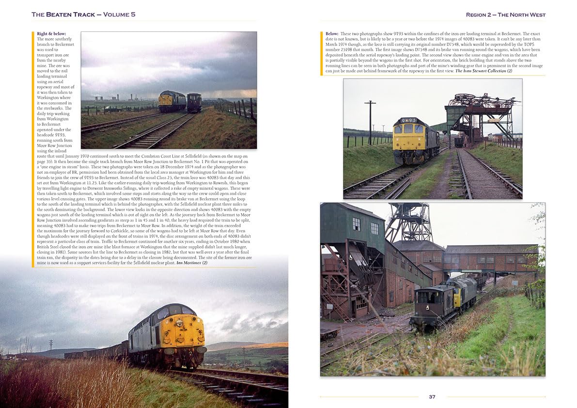 The Beaten Track Volume 5: The Traction and Extremities of Britain's Rail Network 1970-1985
