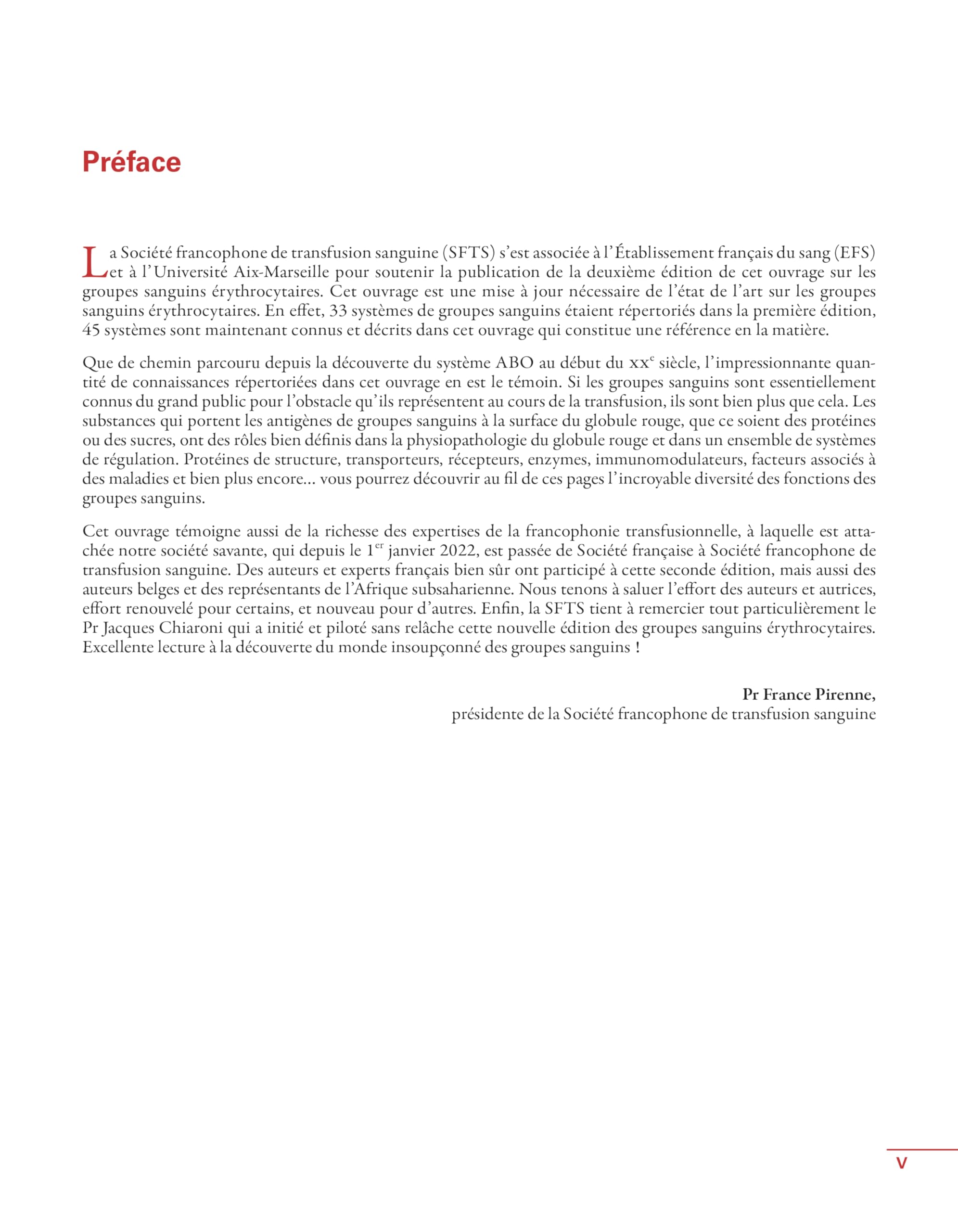 Les groupes sanguins érythrocytaires (2e édition)