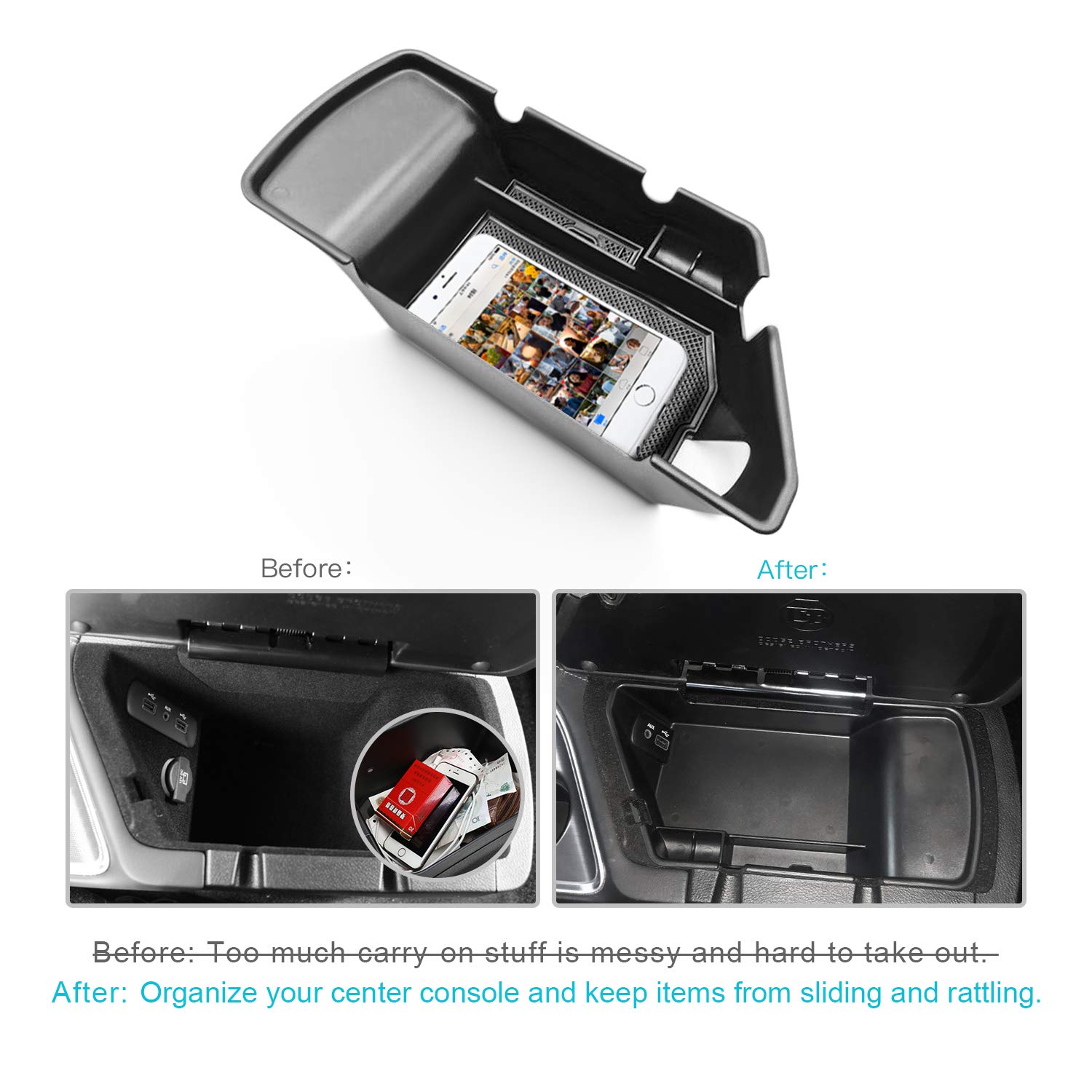 Amazon.com: CDEFG for Challenger Console Organizer: Center Console