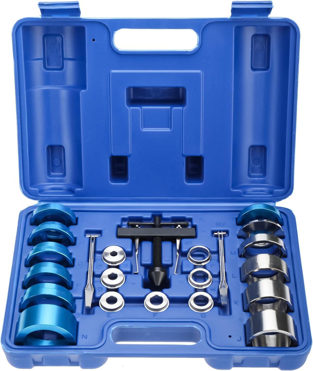 TANIASHOP Kit Estrattore Paraolio Universale Strumento per Installazione e Rimozione Guarnizioni Albero Motore e Albero a Camme con Adattatori per Riparazione Sostituzione Motori Auto e Camion