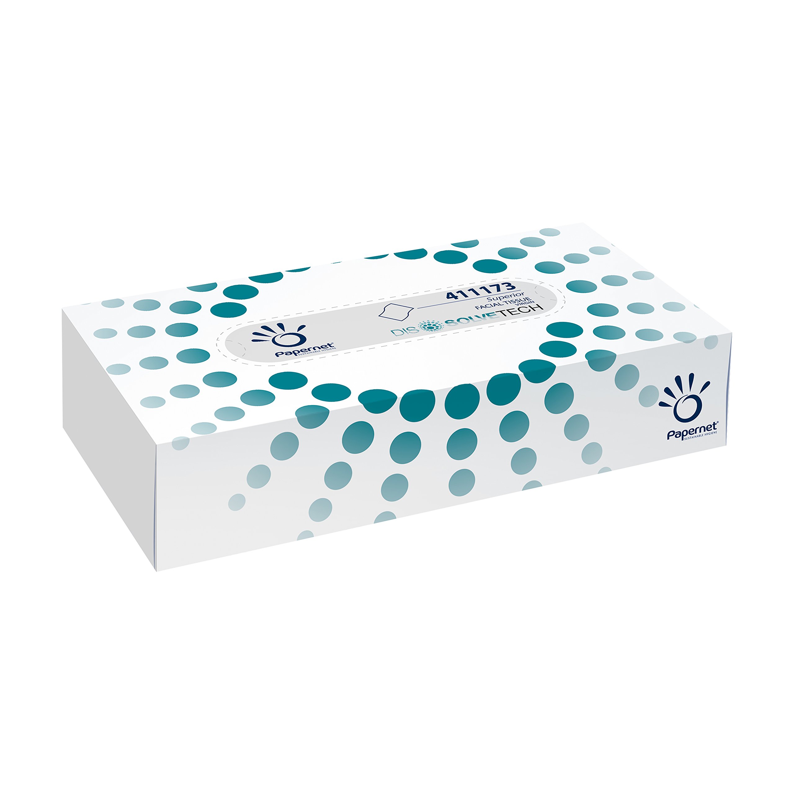 Papernet 411173 Veline Facciali Dissolve Tech, 100 Fogli, 2 Veli