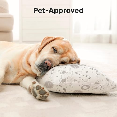 Miniatura 8 de Almohada con funda para niños pequeños 13x18 pulgadas almohadas de algodón orgánico suave lavable a máquina ideal para viajes cuna y juego de cama