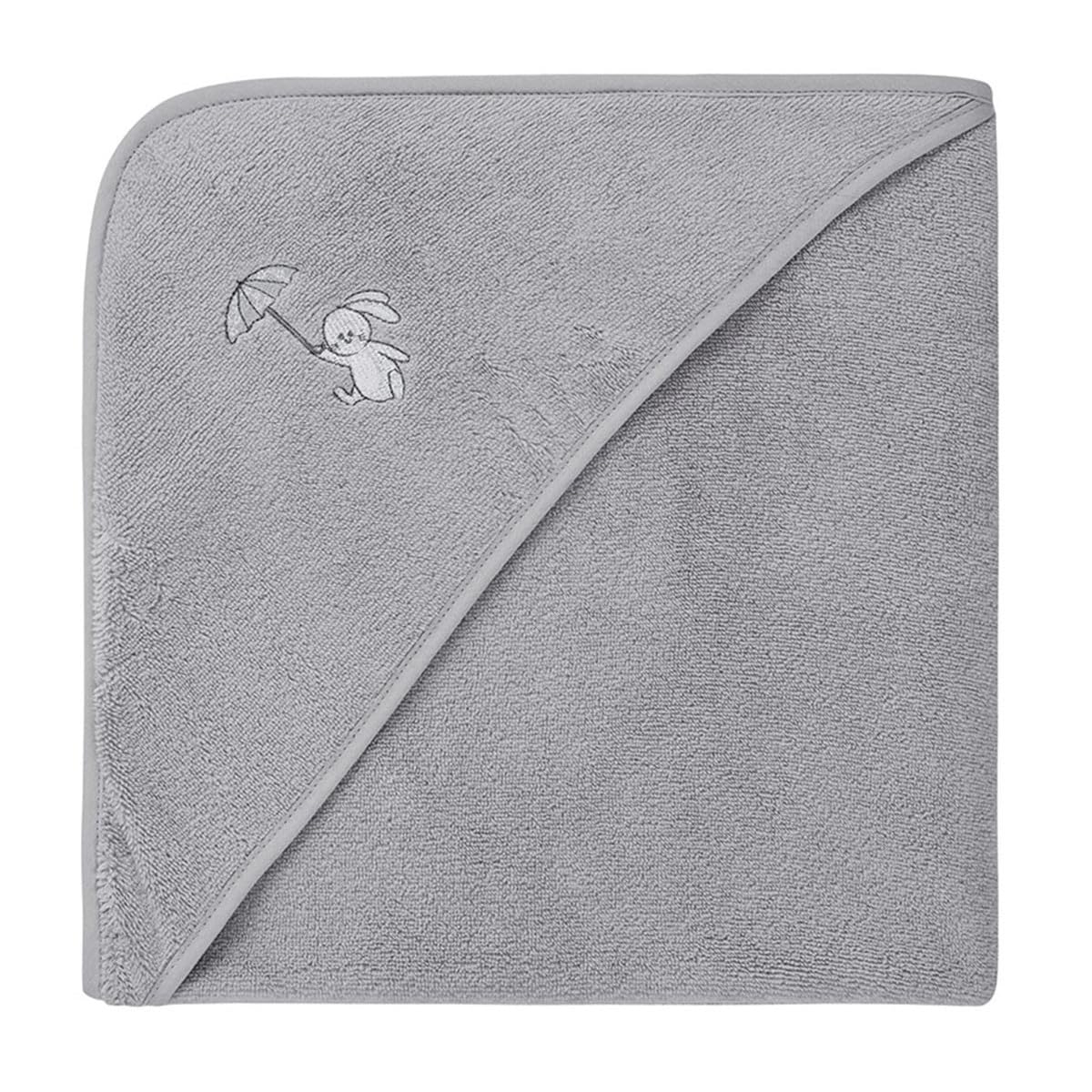 Cape de bain bébé anti-frisson : séchage rapide en coton doux