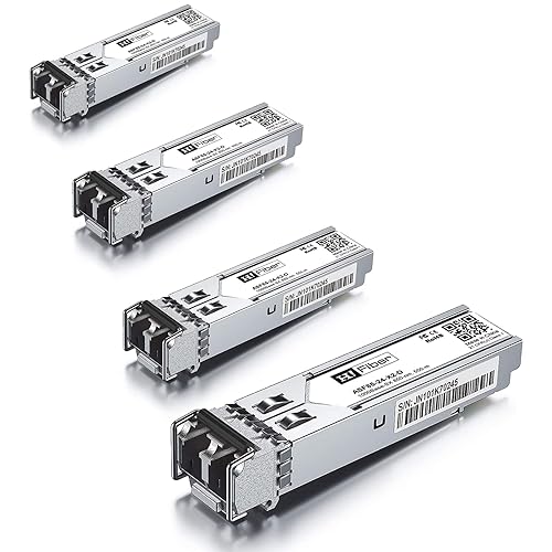 Miniatura 10 de H!Fiber.com Transceptor SFP+ de fibra 10GBase-LR, módulo SFP+ LC de modo único de 10Gb, para Cisco SFP-10G-LR, Ubiquiti UF-SM-10G, UniFi, Mikrotik