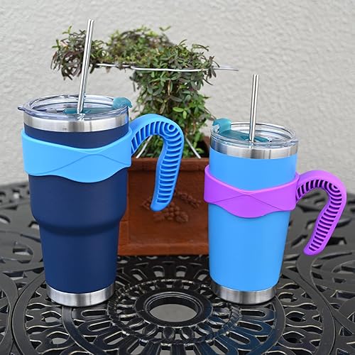 Miniatura 5 de Mango de vaso de 30 onzas para Yeti Ramblers, Yeti Handle Yeti Portavasos Yeti Agarre Antideslizante Taza de Viaje Soporte de Taza Libre de BPA para