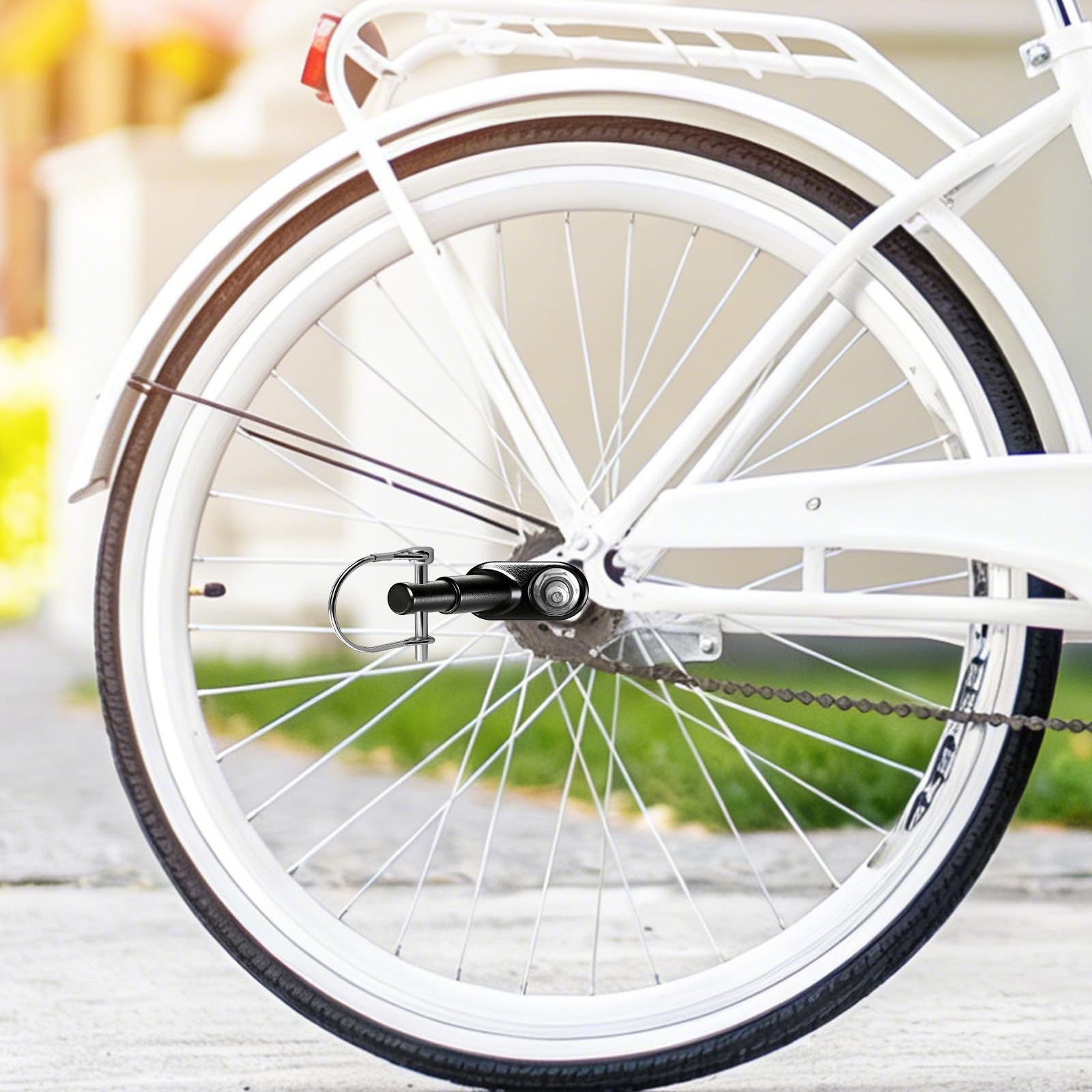 Adaptateur universel d'attelage de remorque de vélo pour chien et poussette