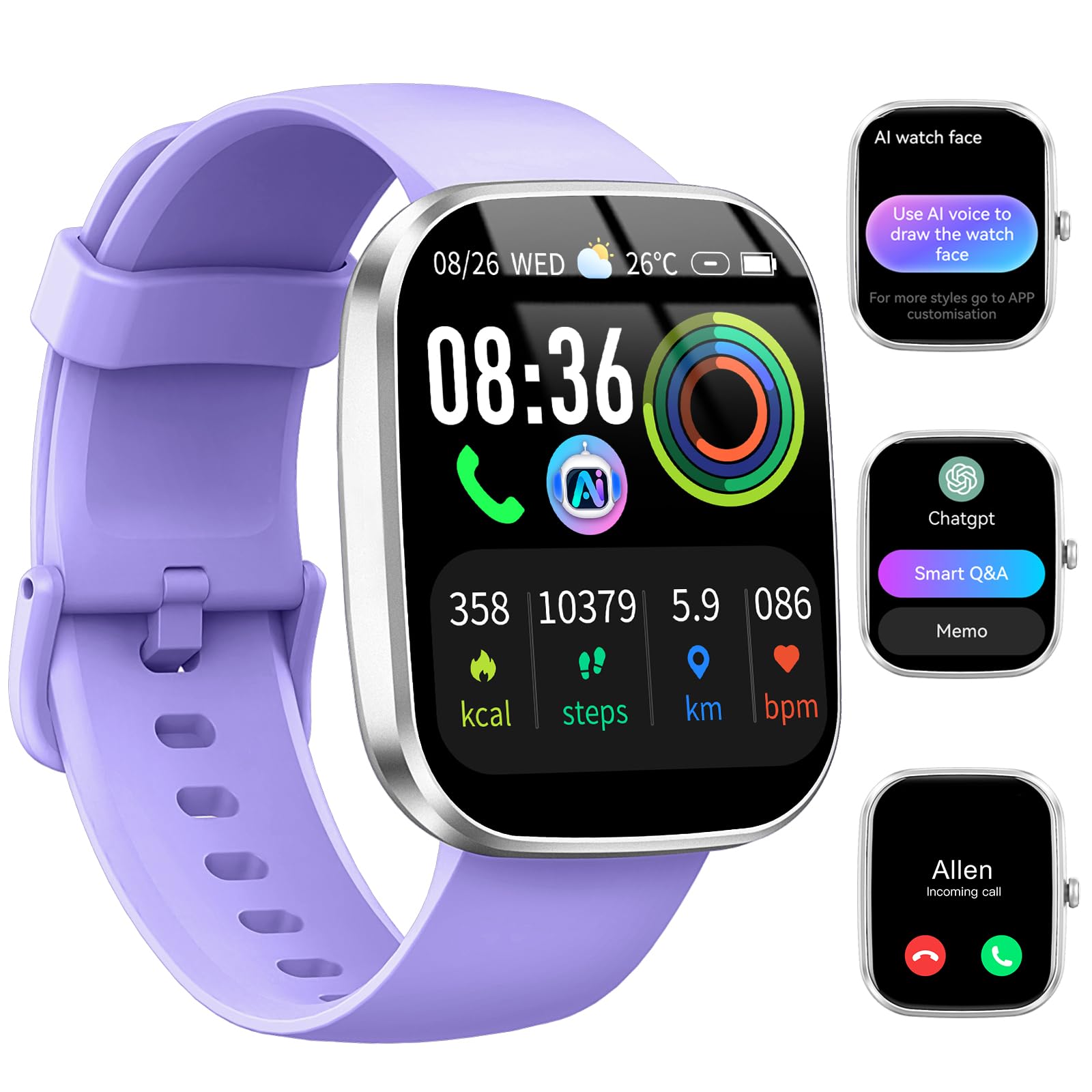 Locker.Ink | Discover the Future of Fitness: AI Wearable Trackers for a Healthier You AI Smart Watch with ChatGPT