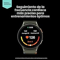 Vista 2 de Samsung Galaxy Watch 7 40mm LTE AI Smartwatch con puntuación de energía, consejos de bienestar, seguimiento de frecuencia cardíaca, monitor de Verde