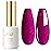 Imtiti Glitter Gel Nail Polish, 1 Pc 0.5 fl oz Sparkly Vanessa Red Wine, DIY Gel Nail Design for Salon Manicure, Christmas Decoration