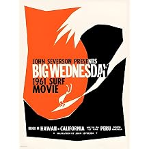 onthewall Big Wednesday Surf 1961 Movie Poster 30x40cm Art Print