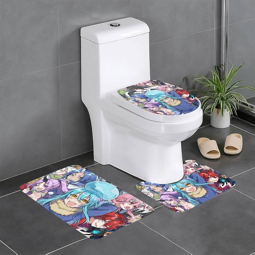 【薔薇雑貨】ラ・ルイス トイレフタカバー＆足元マット 薔薇雑貨】ラ・ルイス トイレフタカバー＆足元マット