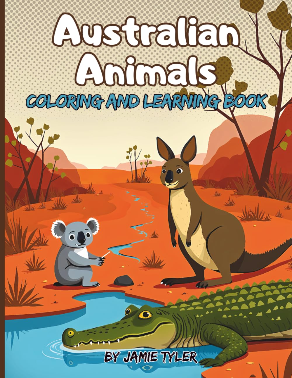 Australian Animals Color and Learn