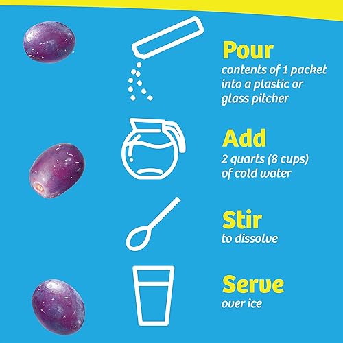 Vista 14 de Wyler's Light Paquetes de jarra, mezcla de bebida de agua, té helado de melocotón, 6 cajas (36 paquetes de jarra)