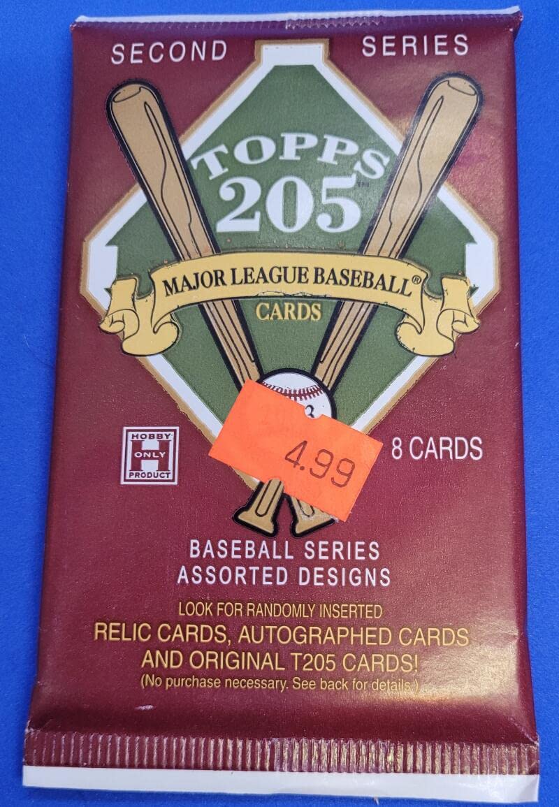 Amazon.com: 2003 Topps 205 Series 2 Hobby Baseball Sealed Unopened