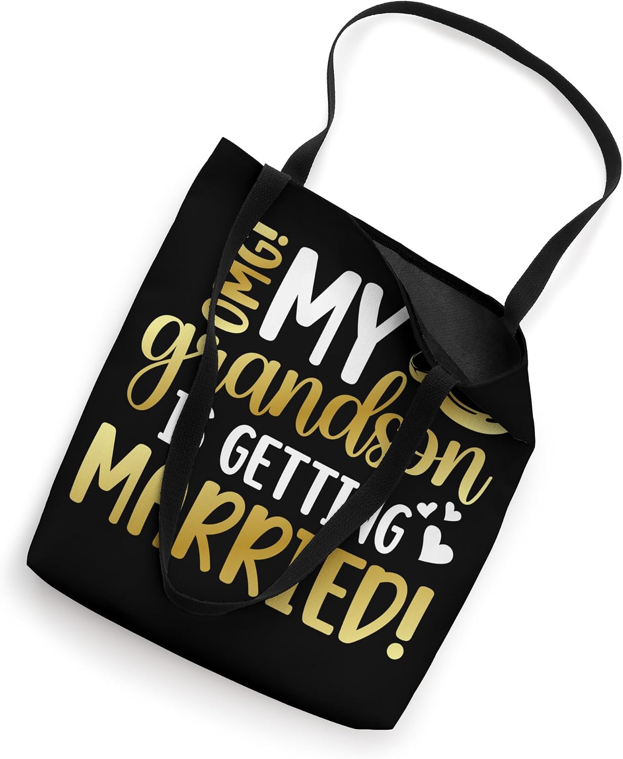Proud Grandma Of The Groom Grandma Grandmother Of The Groom Tote Bag