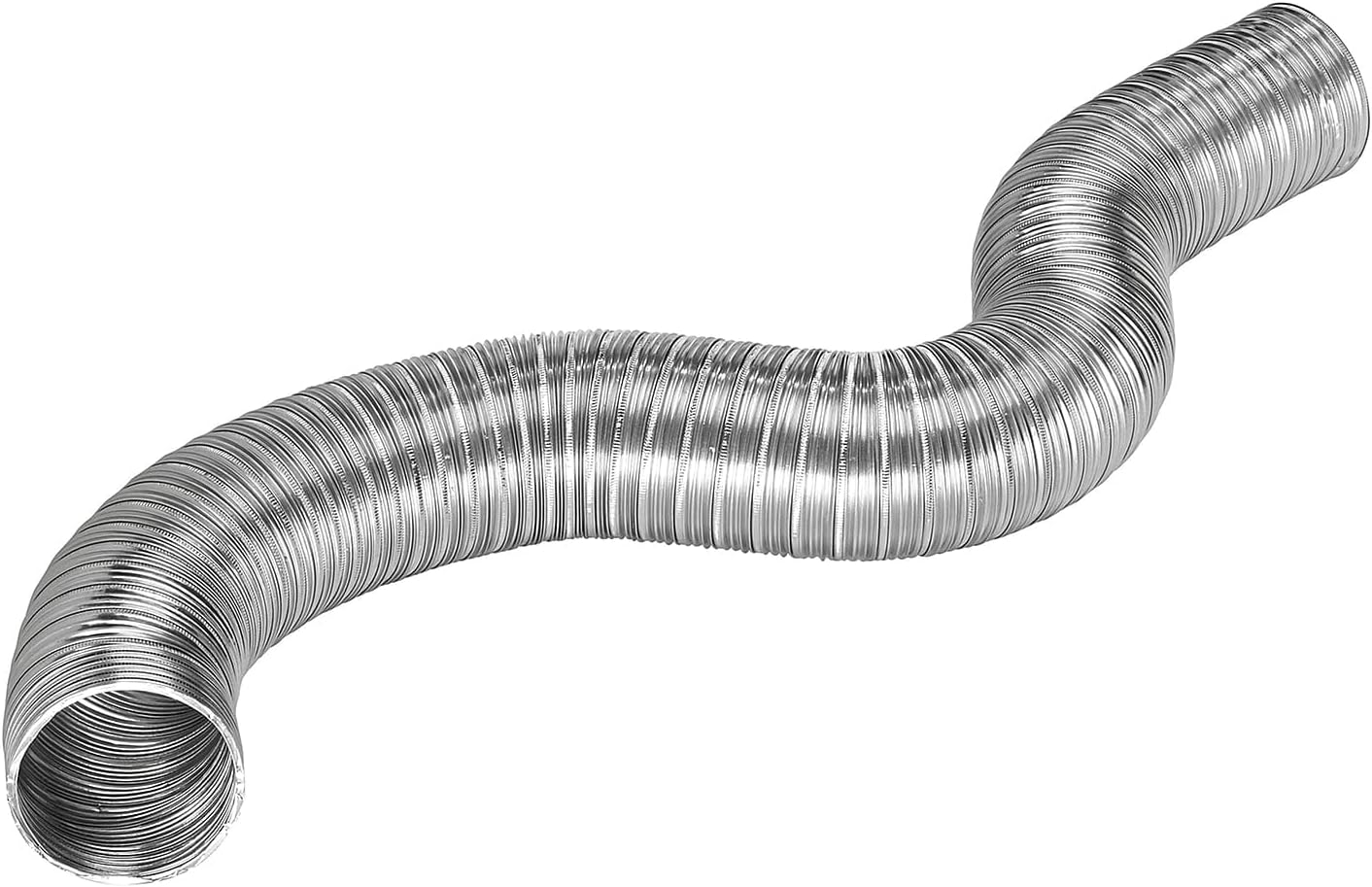 Lambro Silver 8' 6-inch Diameter Flexible Semi-Rigid Aluminum Duct (306)