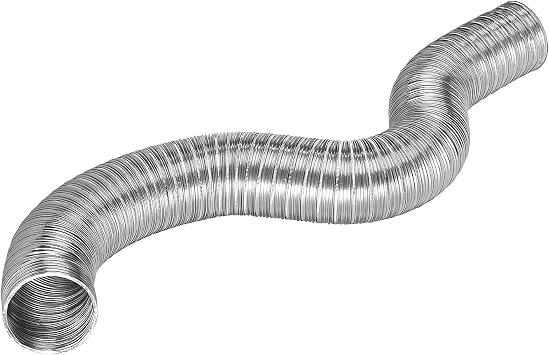 Lambro Industries 306 Aluminum Duct, 6 in x 8 ft,Silver