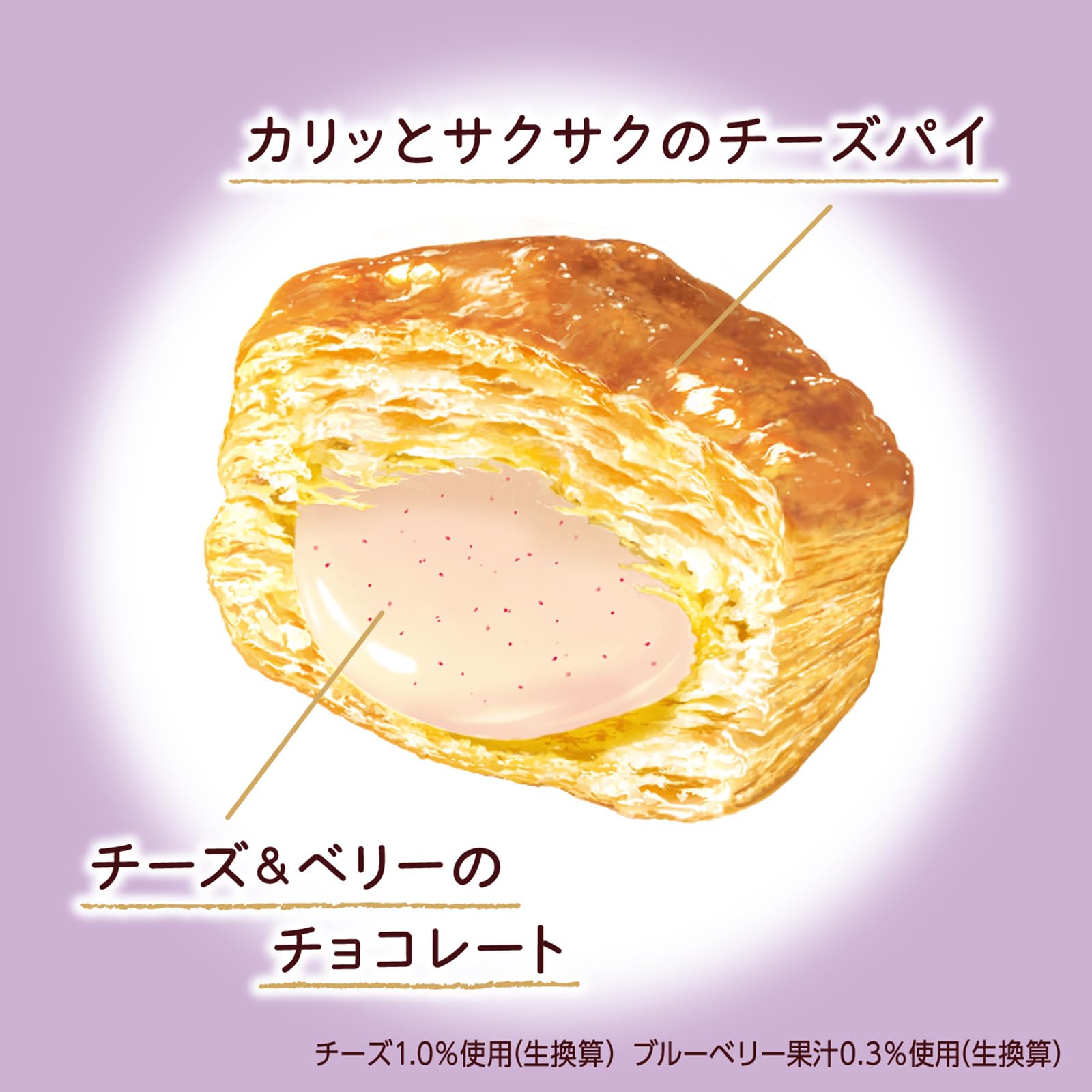 パイの実 チョコ レアチーズケーキ ベリー仕立て 50限定 パイの実 レアチーズケーキ ベリー仕立て！値段やカロリーや味は