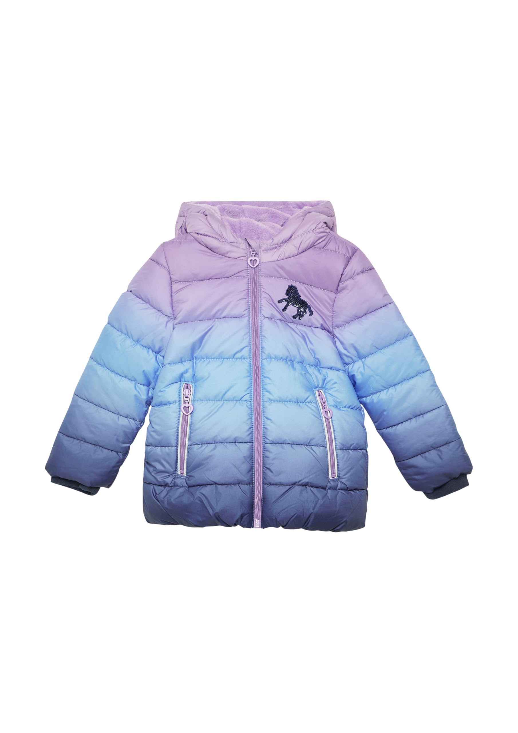 s.Oliver Wattierte Jacke mit Kapuze und kuscheligem Fleecefutter