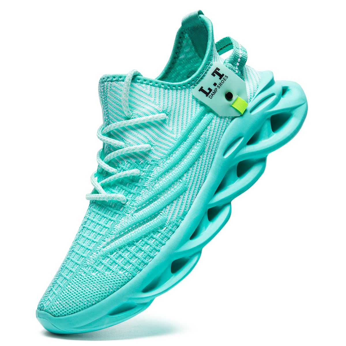 DLWKIPV Men Running Shoes Men's Tennis Shoes Lightweight Breathable Fashion Sneakers Non Slip Workout Gym Shoes for Running