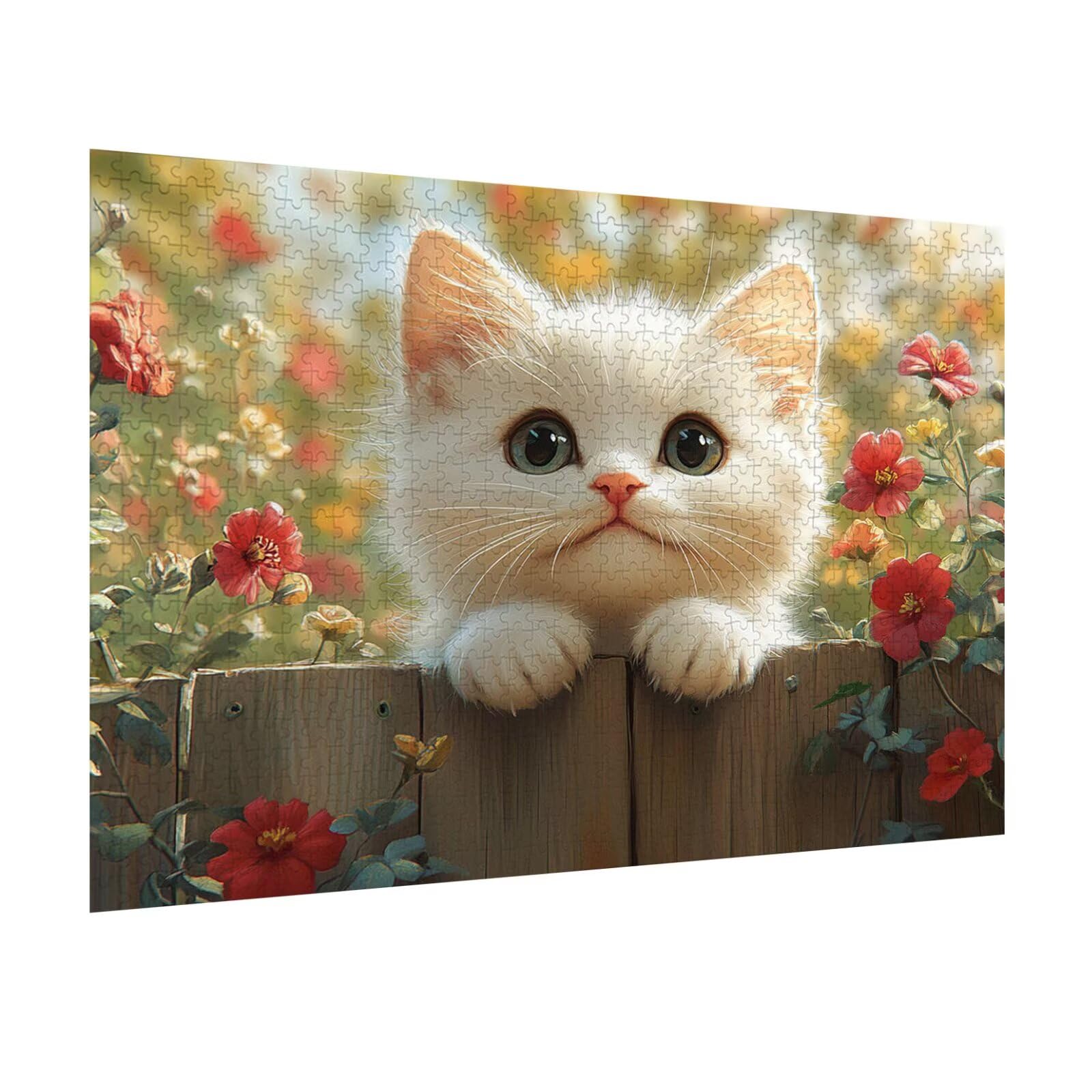 Puzzle 4000 Teile Katzen Herausforderndes Klassische Puzzles, n-497