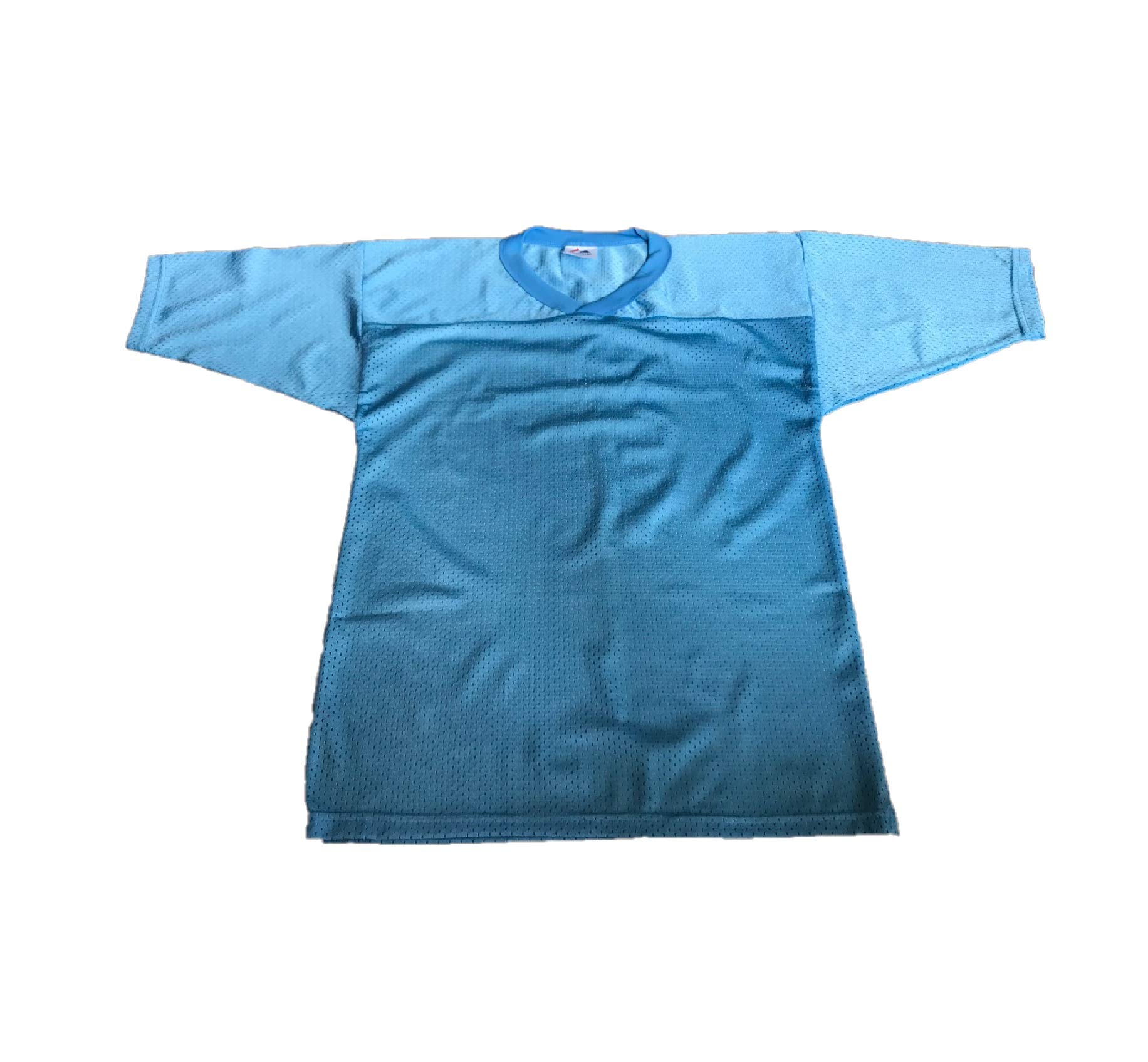 Tackle-Tuff by Majestic Youth Football Jersey with Small Mesh - Carolina Blue, X-Large