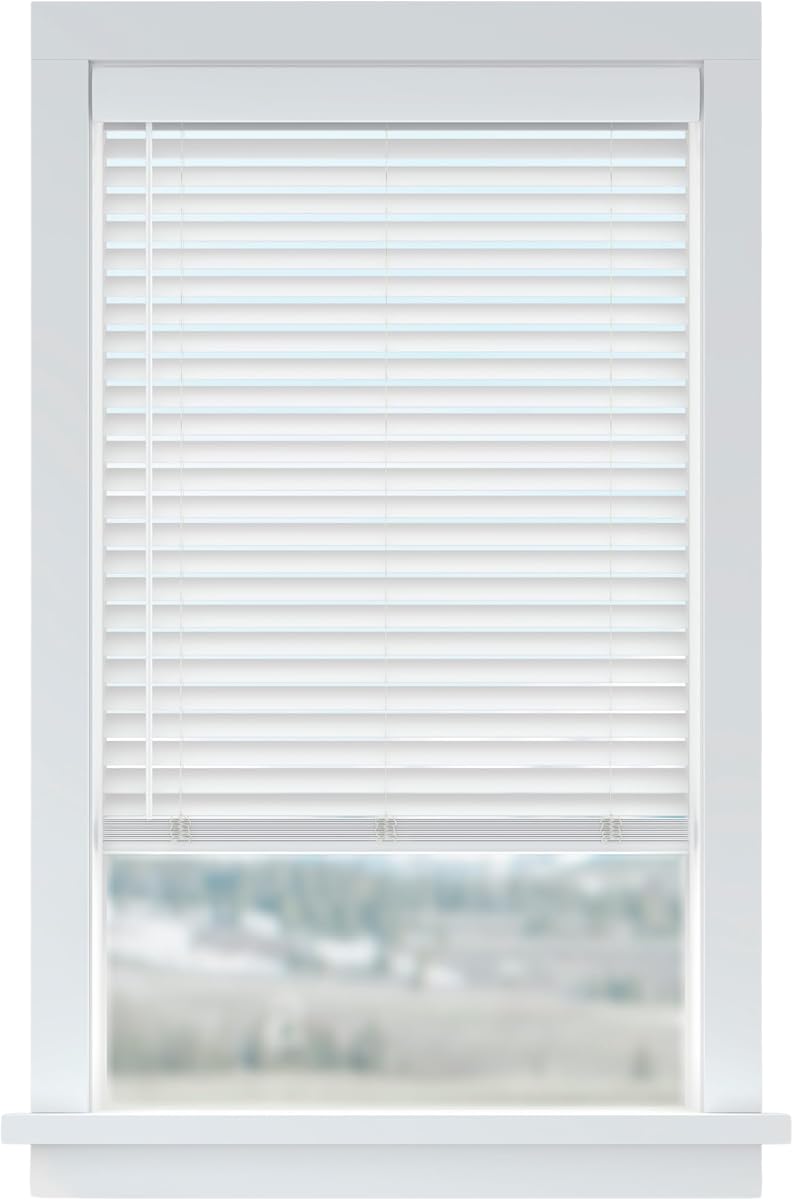 LEVOLOR Basics Cordless Faux Wood Blinds