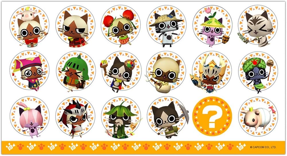 Amazon | モンハン日記 ぽかぽかアイルー村G アクセサリーセット for