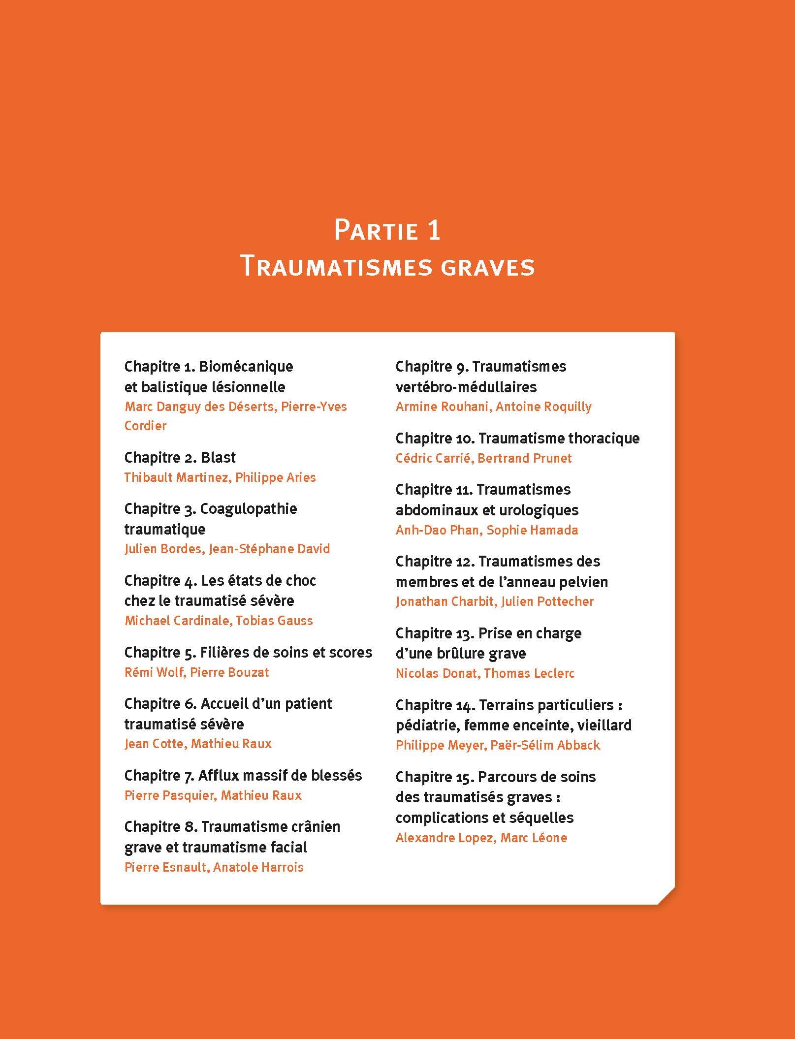 Manuel de traumatismes graves, ALR, transfusion et hémostase appliqués
