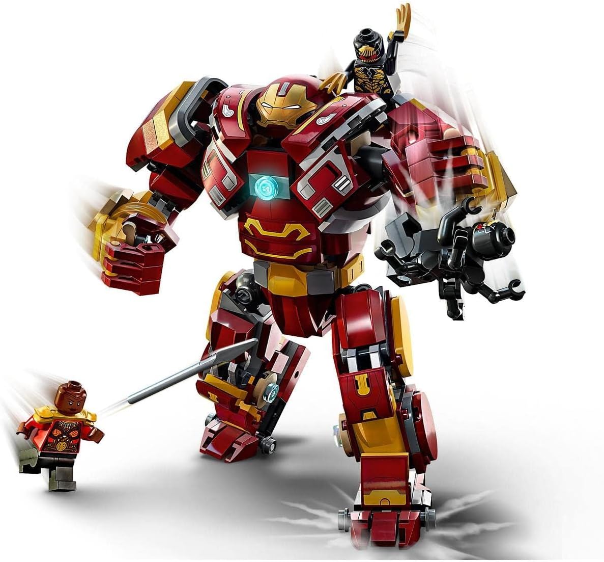 Lego 76247 Marvel Hulkbuster: Battle of Wakanda Superhero Construction Toy Building Kit