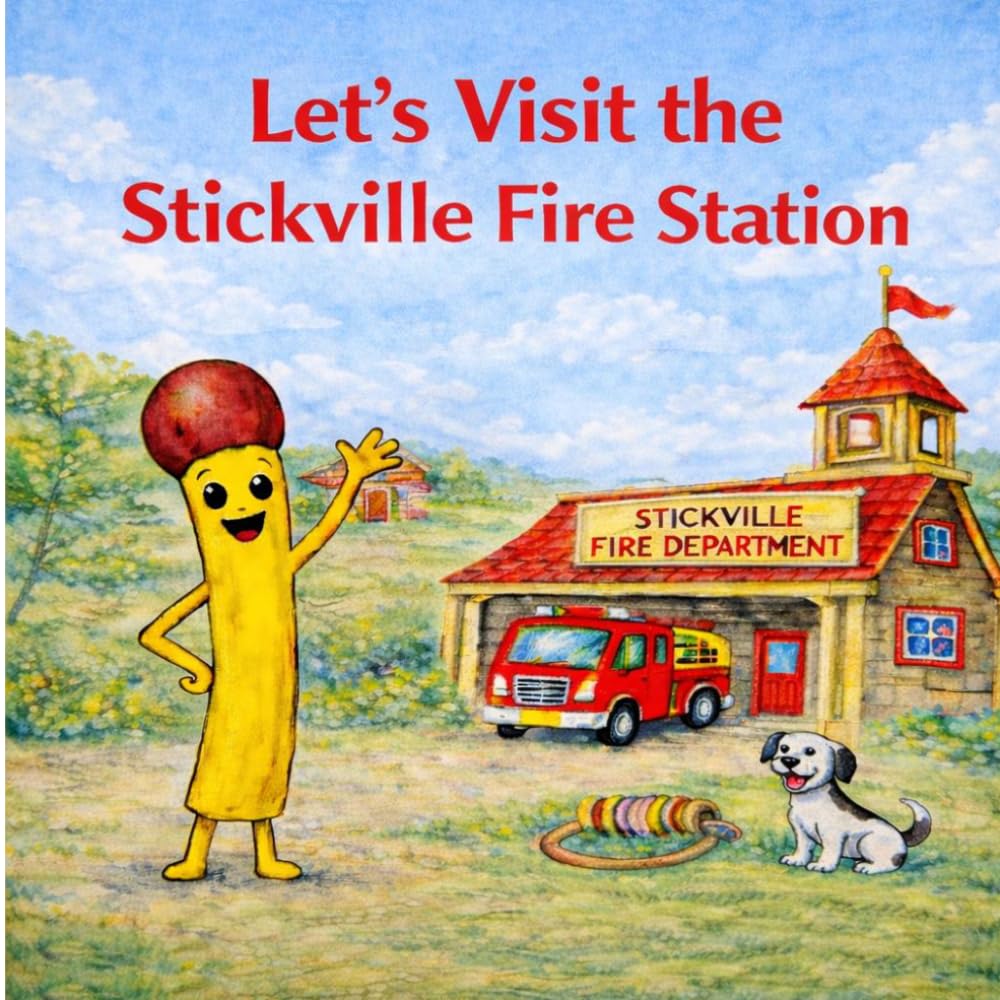 Let's Visit the Stickville Fire Station