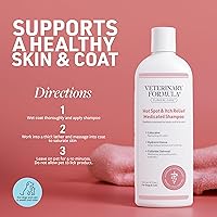 Vista 4 de Veterinary Formula Smart Coat Complex Ultra Oatmeal - Acondicionador hidratante para perros, 17 onzas líquidas + champú Veterinary Formula Clinical