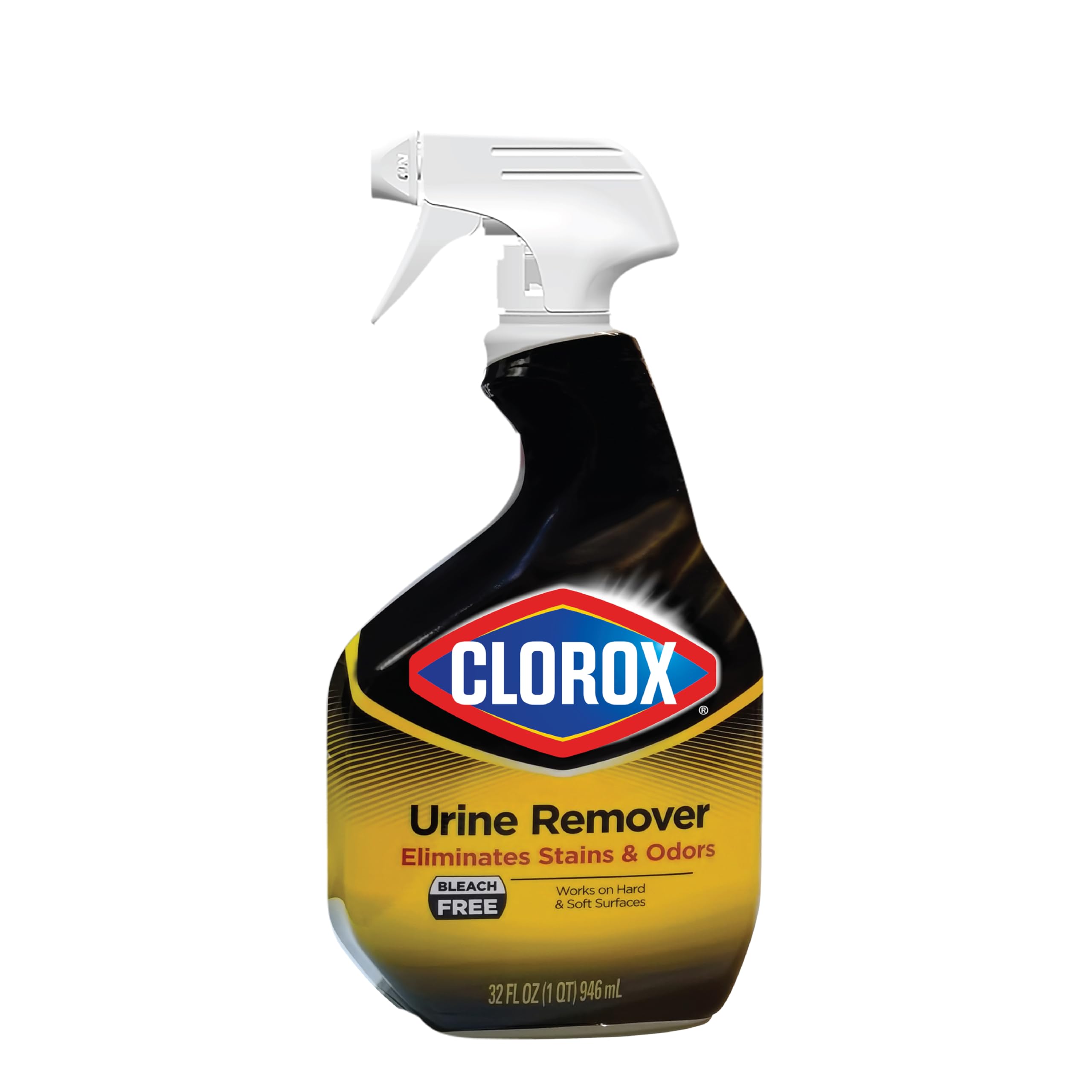 Clorox Urine Remover for Stains and Odors, Spray Bottle, 32 Ounces
