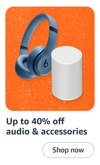 Up to 40% off audio & accessories